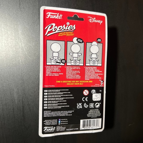 Funko Disney Mickey Mouse Popsies NEW - Picture 2 of 2